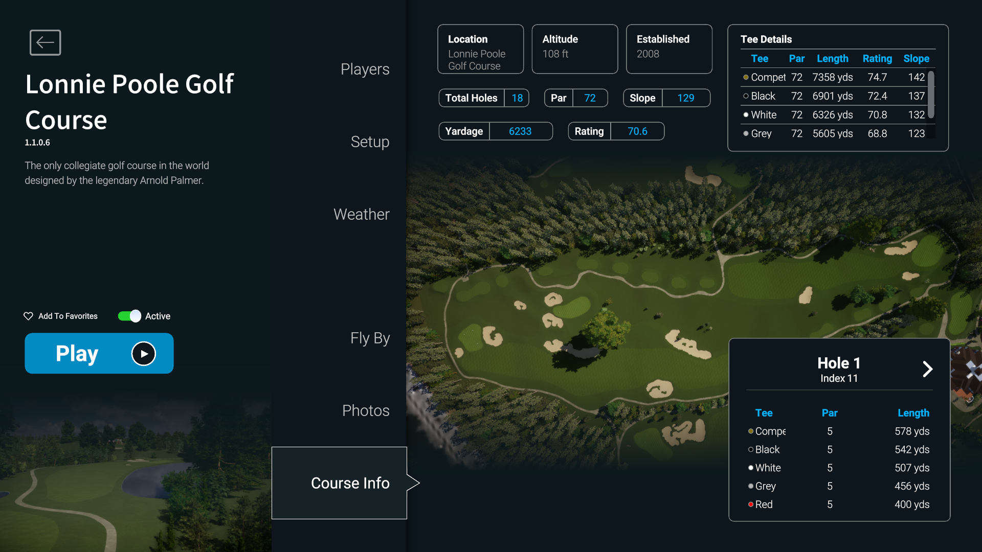 Lonnie Poole Golf Course