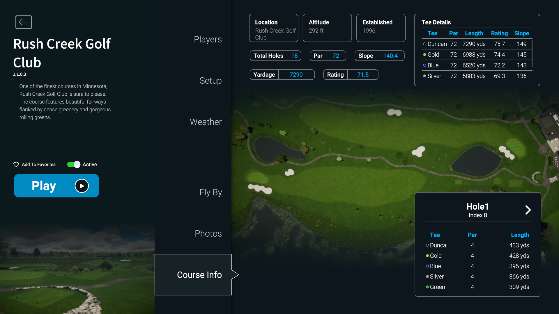 Rush Creek Golf Club