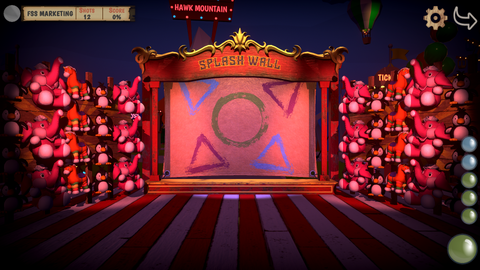 Foresight Fairgrounds Splash Wall Game