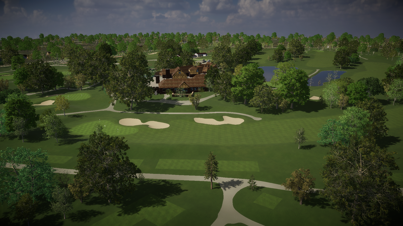 foresight-test Butterfield Country Club Blue/Red