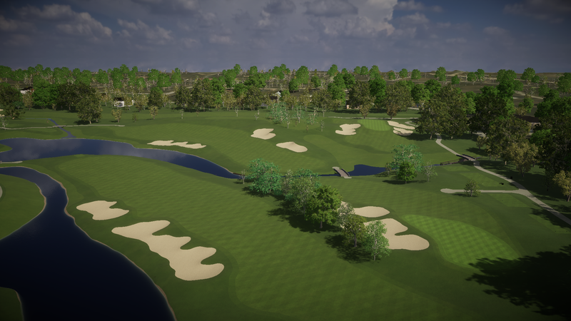 foresight-test Butterfield Country Club Blue/Red